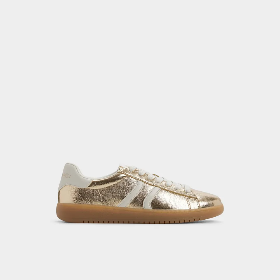 ALDO Chicsneaker2 baskets femme dorées