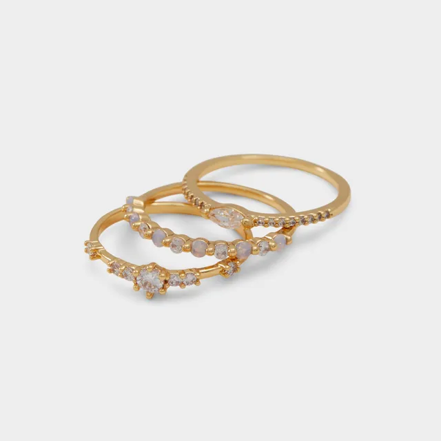 Aldo Marvellous bague femme empilable dorée
