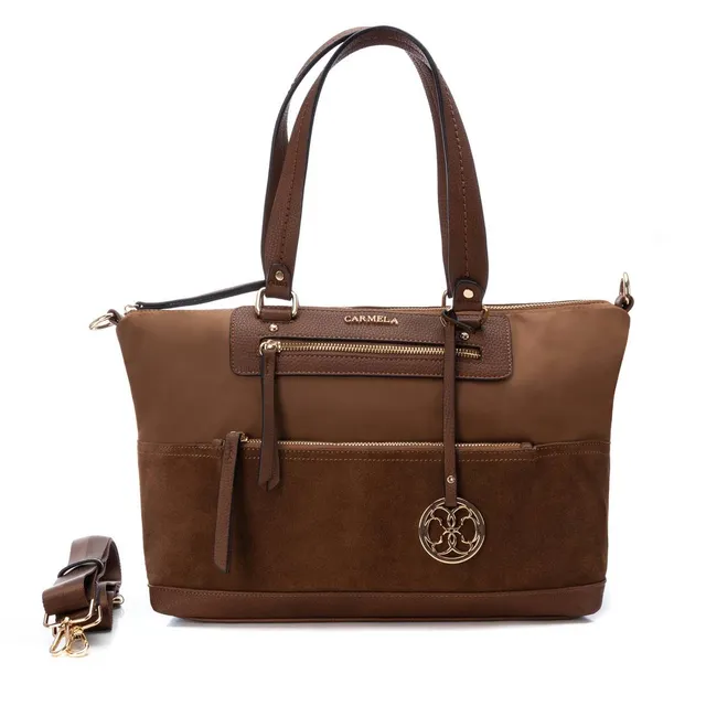 Carmela 186065 18606504 sac bandoulière marron 6 poches