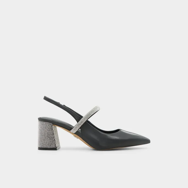 ALDO Kaiaria escarpins slingback noirs talon bloc
