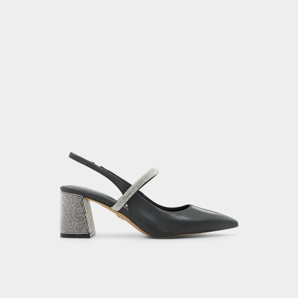 ALDO Kaiaria escarpins slingback noirs talon bloc