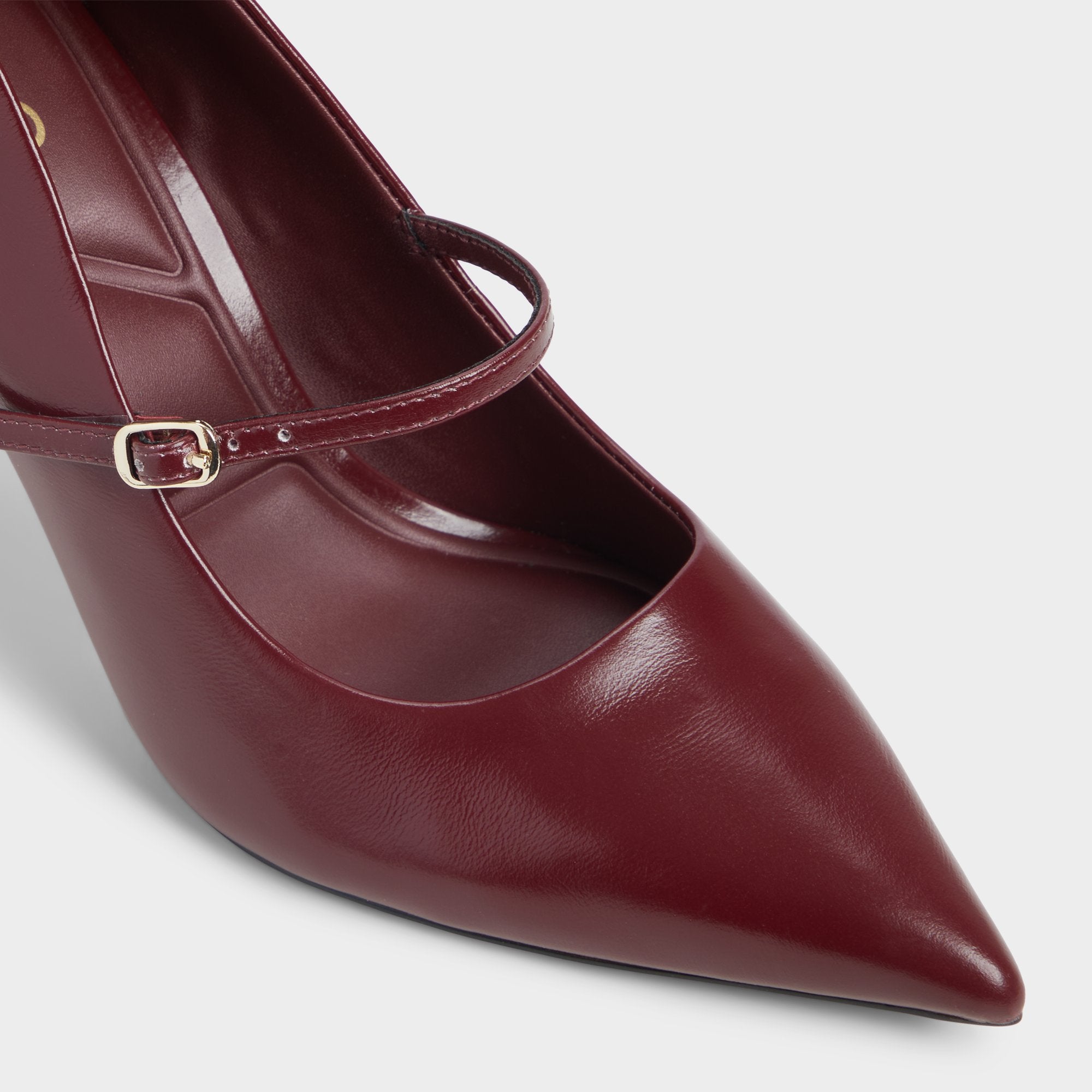 ALDO Eledeladar babies cuir talon aiguille bordeaux