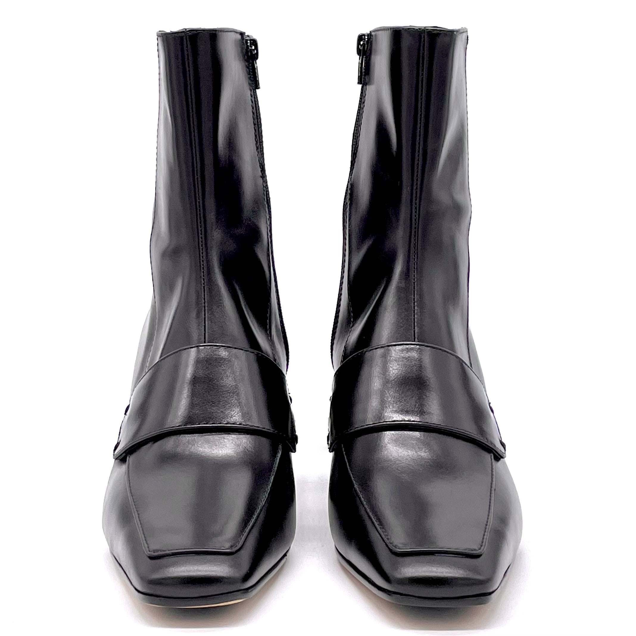 ELATA 51515_3 bottines cuir noir talon 6 cm