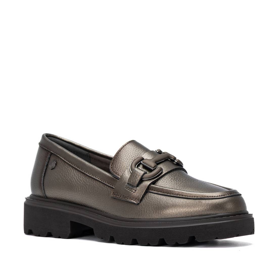 Carmela 16433605 mocassins femme gris talon
