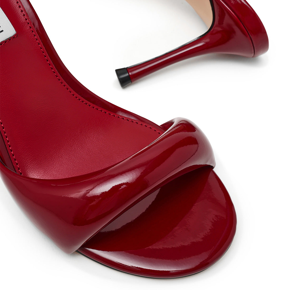 Steve Madden Perri sandales vernies rouges talon 7 cm