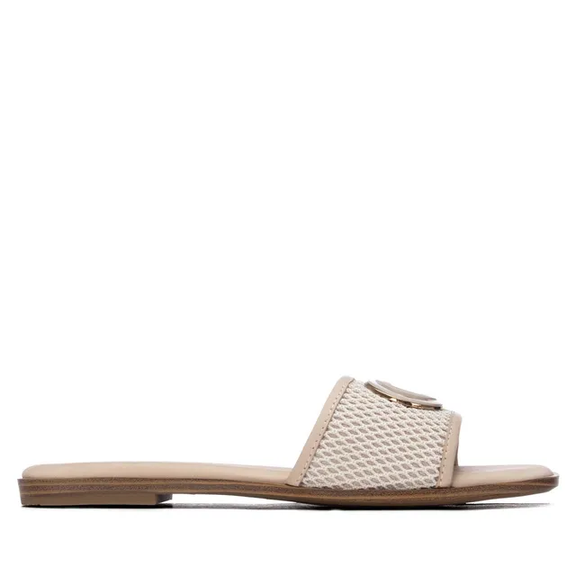 Carmela 16328103 sandales blanches textile