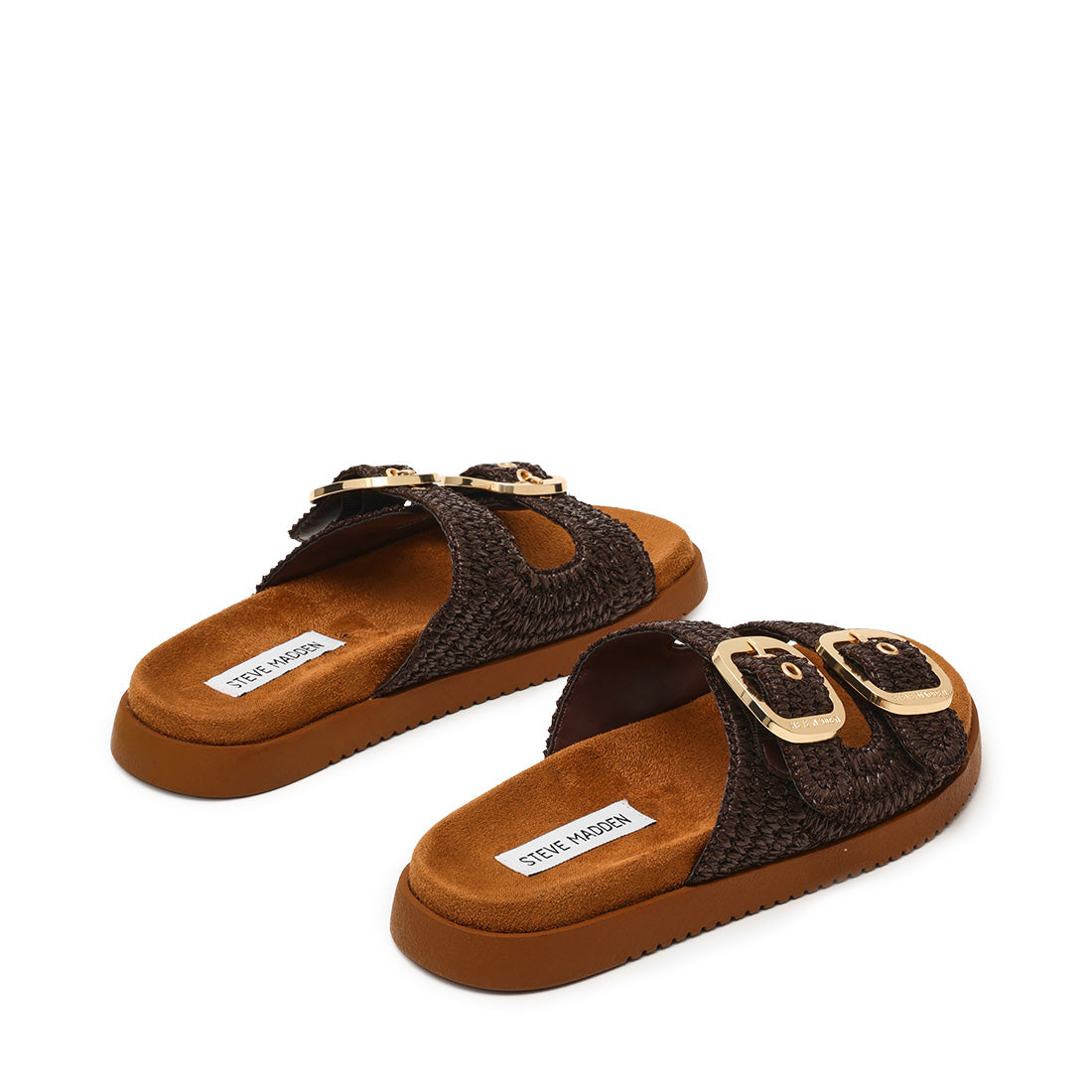 Steve Madden Miramar sandales marron foncé