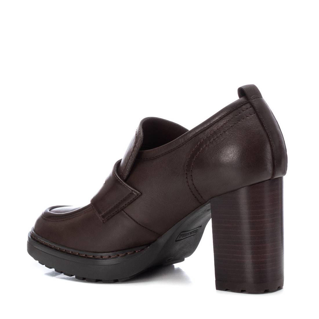 Carmela 16098305 mocassin cuir marron talon 7 cm