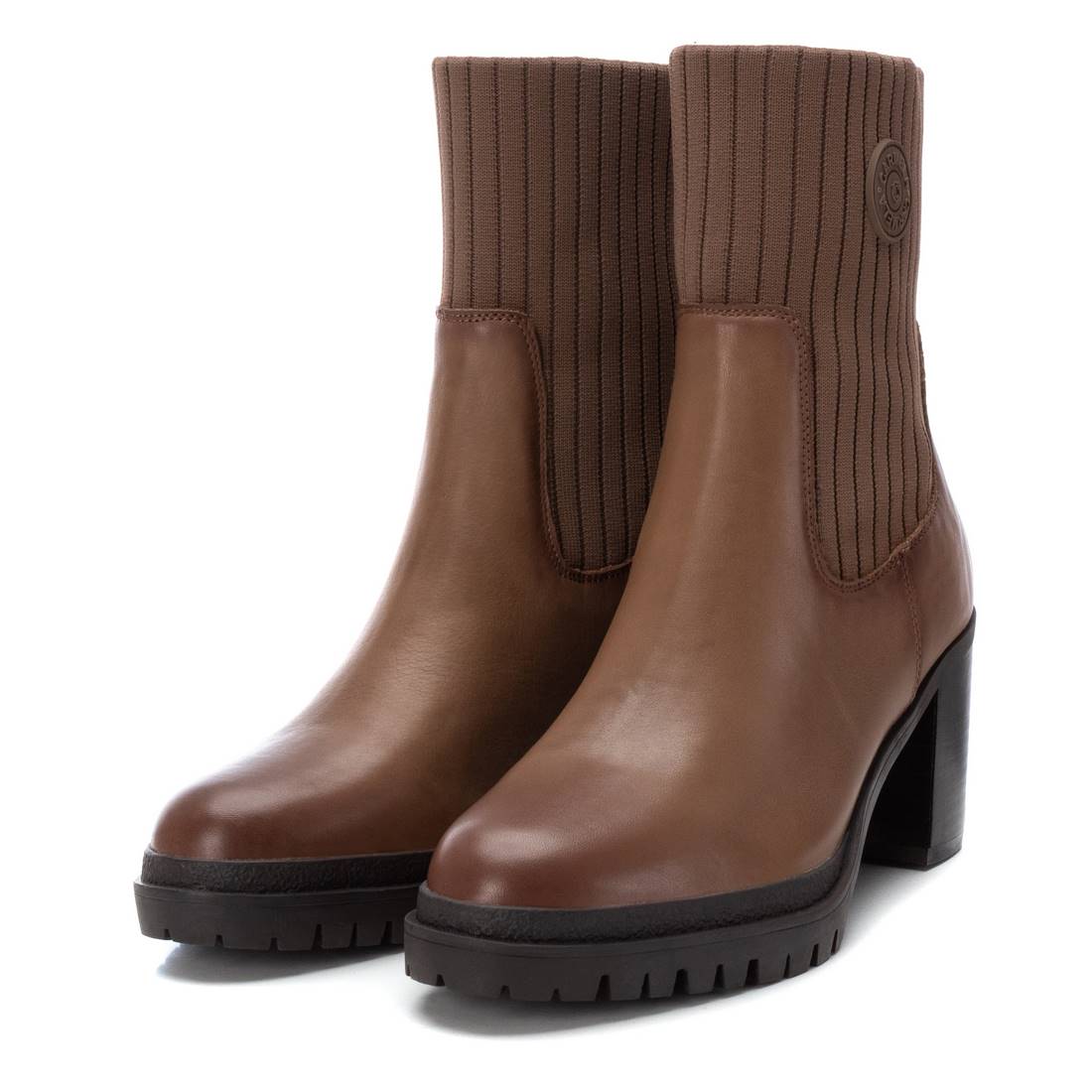 Carmela 16027501 bottine cuir noir talon 7 cm