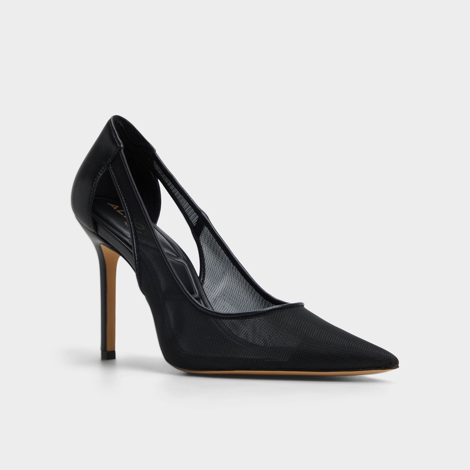 ALDO Ebenezer escarpins noirs talon haut