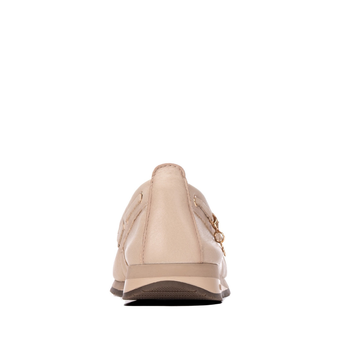 Carmela 16423504 mocassin beige cuir semelle sport