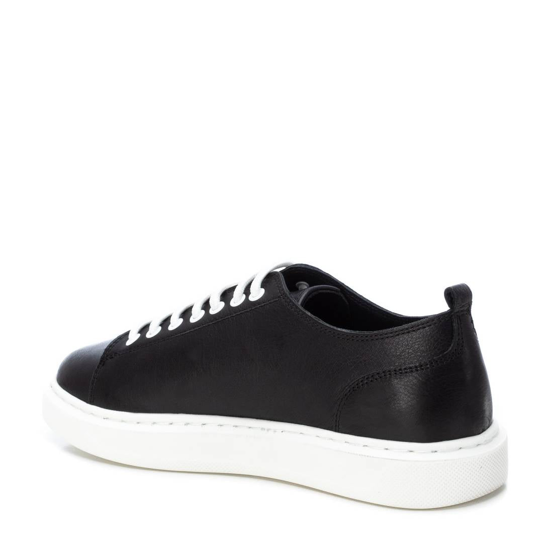 Carmela 16043609 baskets cuir noir lacets