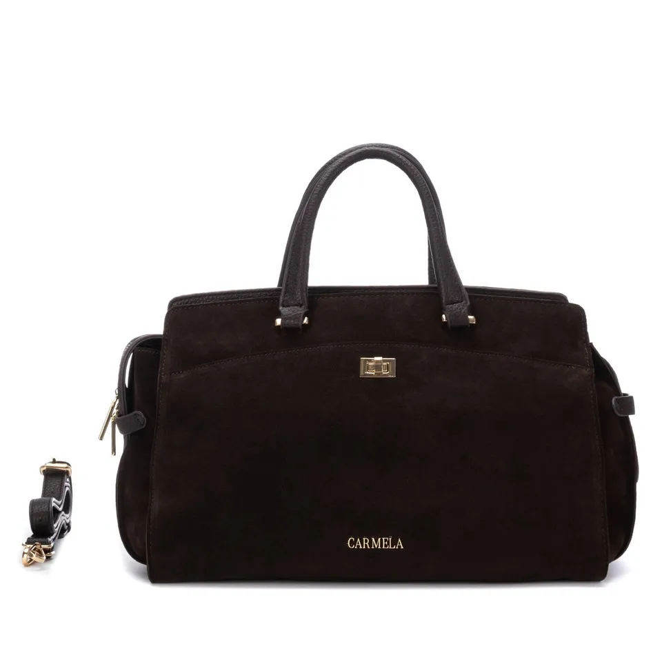 Carmela 18623101 sac cuir marron 37 cm
