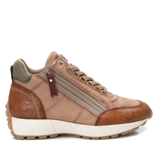 Carmela 16088101 sneakers cuir marron zip pointure