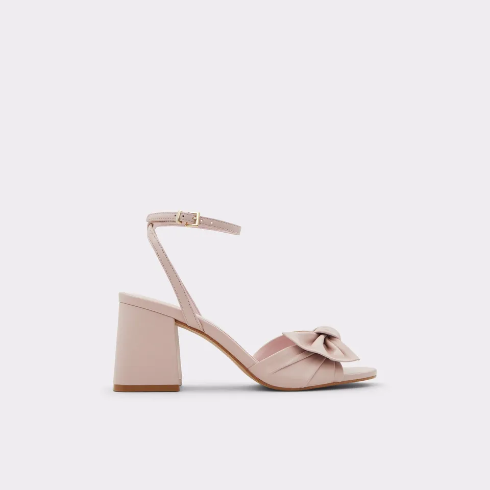 ALDO Angelbow sandales bloc rose noeud