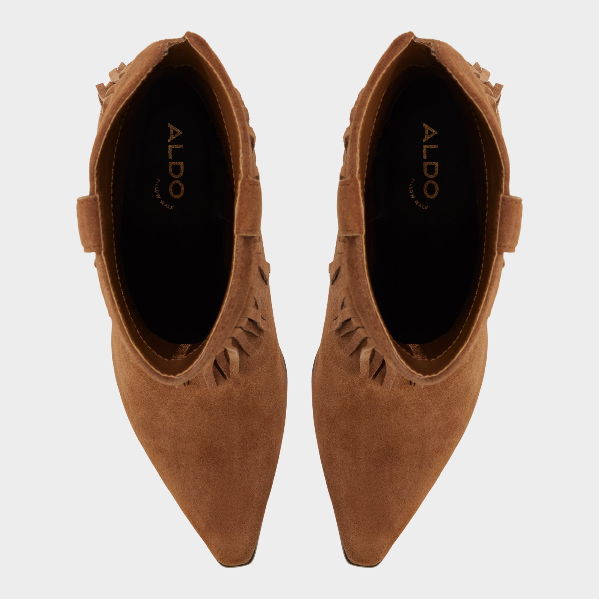 ALDO Jollene bottes western marron