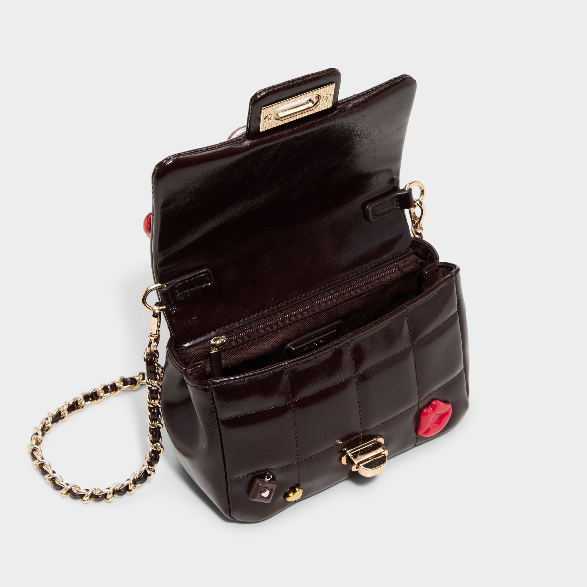 ALDO Bellatreatt sac bandoulière cuir marron