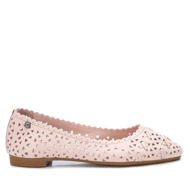Carmela 16067306 ballerine femme marron cuir ajouré