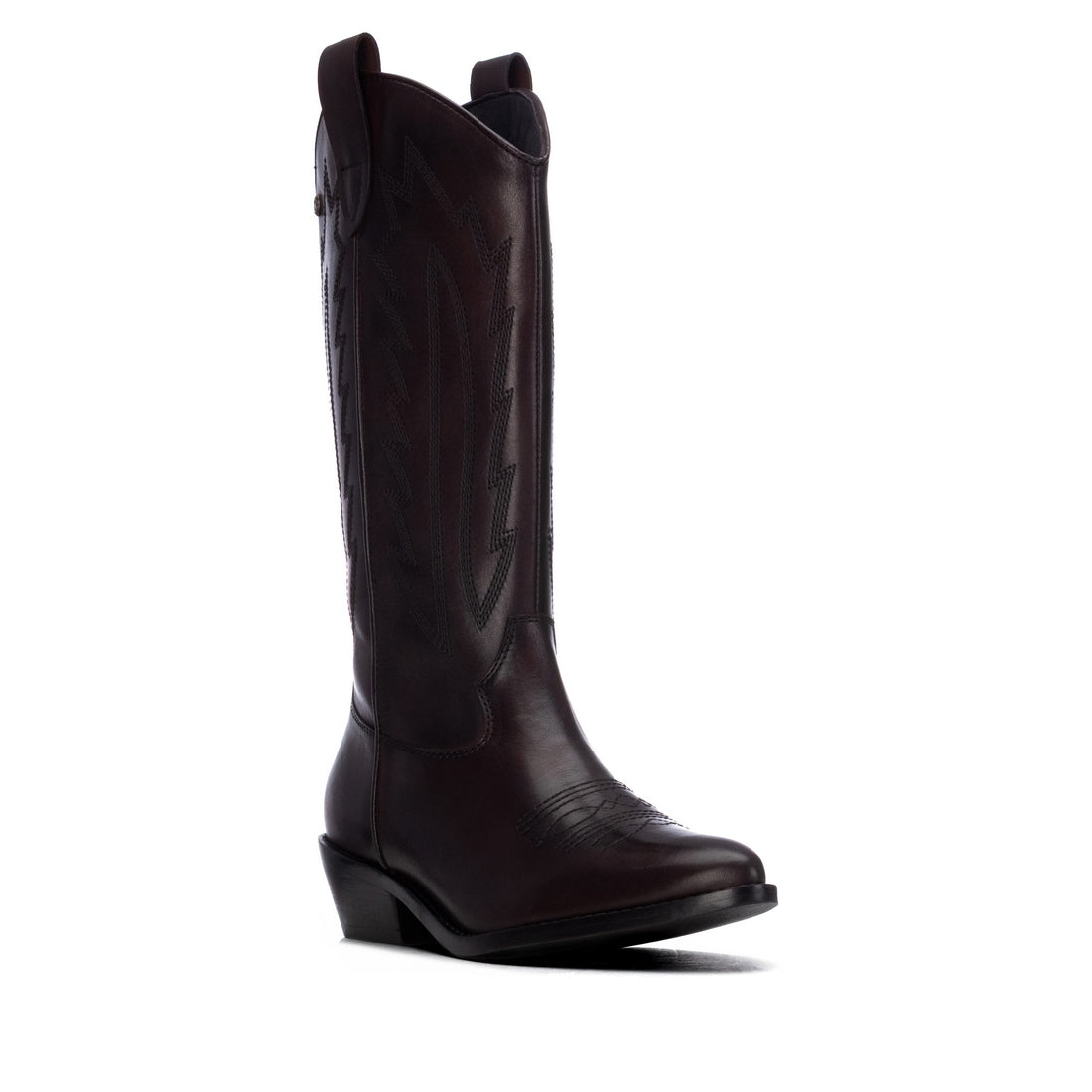 Carmela 16417402 botte campera cuir marron