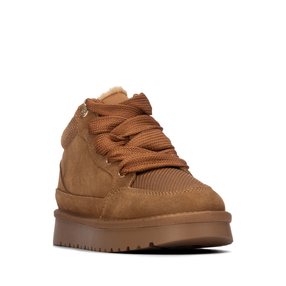 Carmela 16419301 bottines cuir camel plates