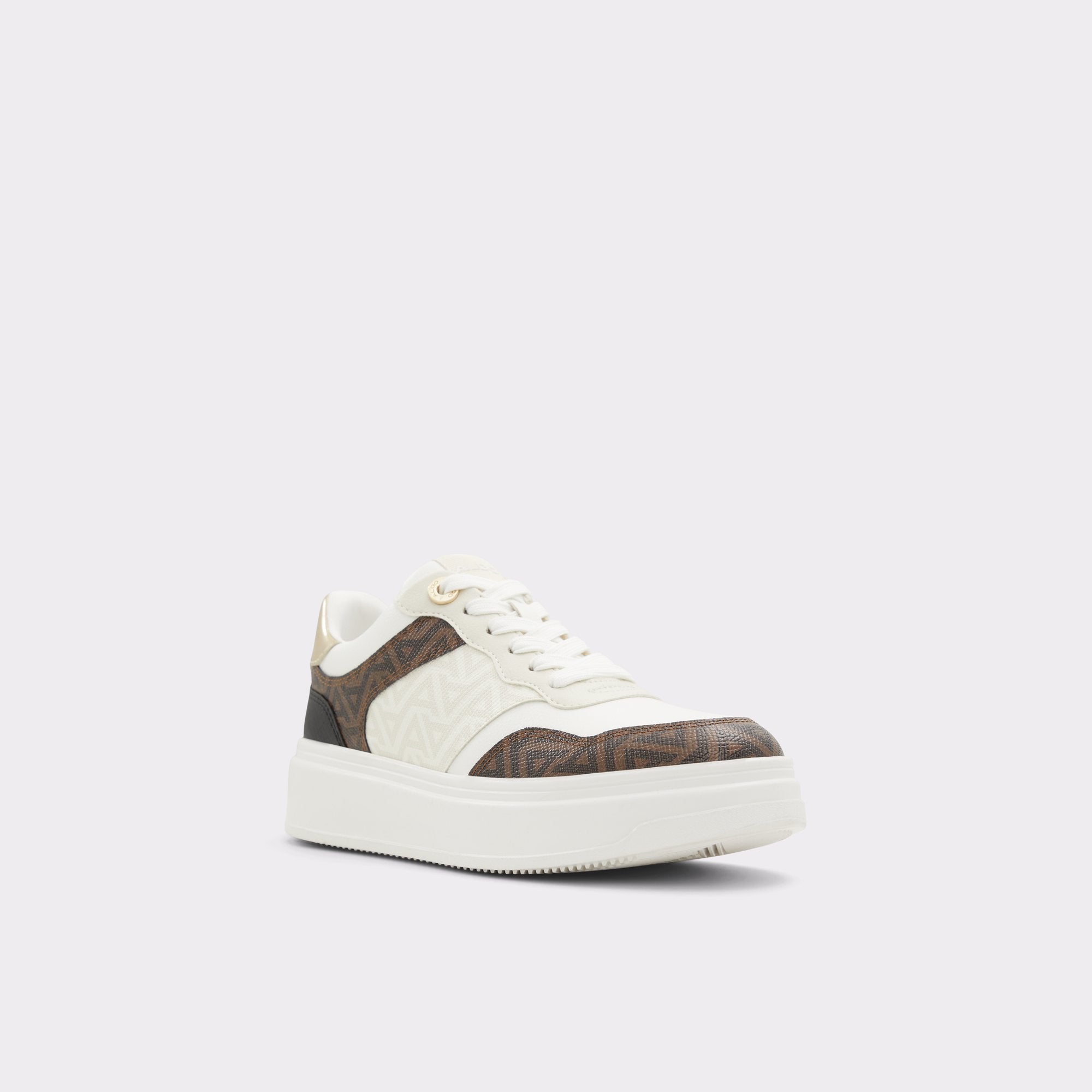 ALDO Sclub baskets plateforme marron rembourrées