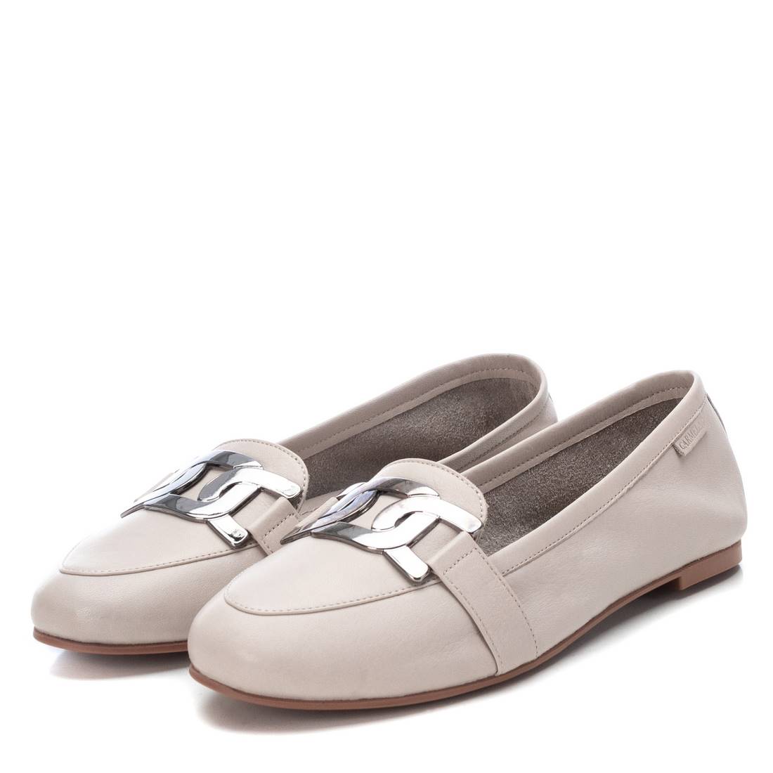 Carmela 16049902 ballerine blanche cuir plat