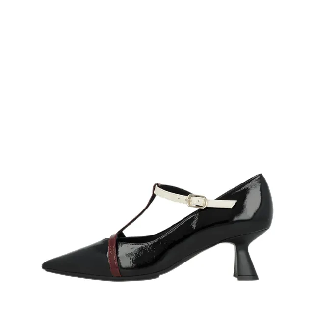 LODI KAL5577 escarpins noirs cuir véritable