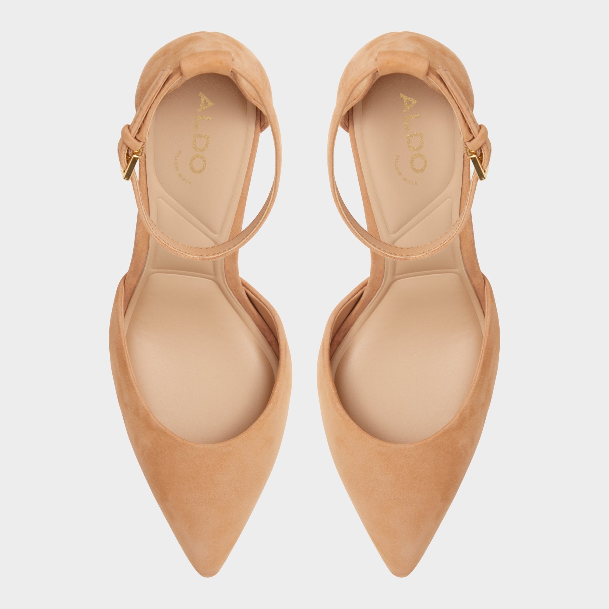 Aldo Faith escarpins nude talon bloc