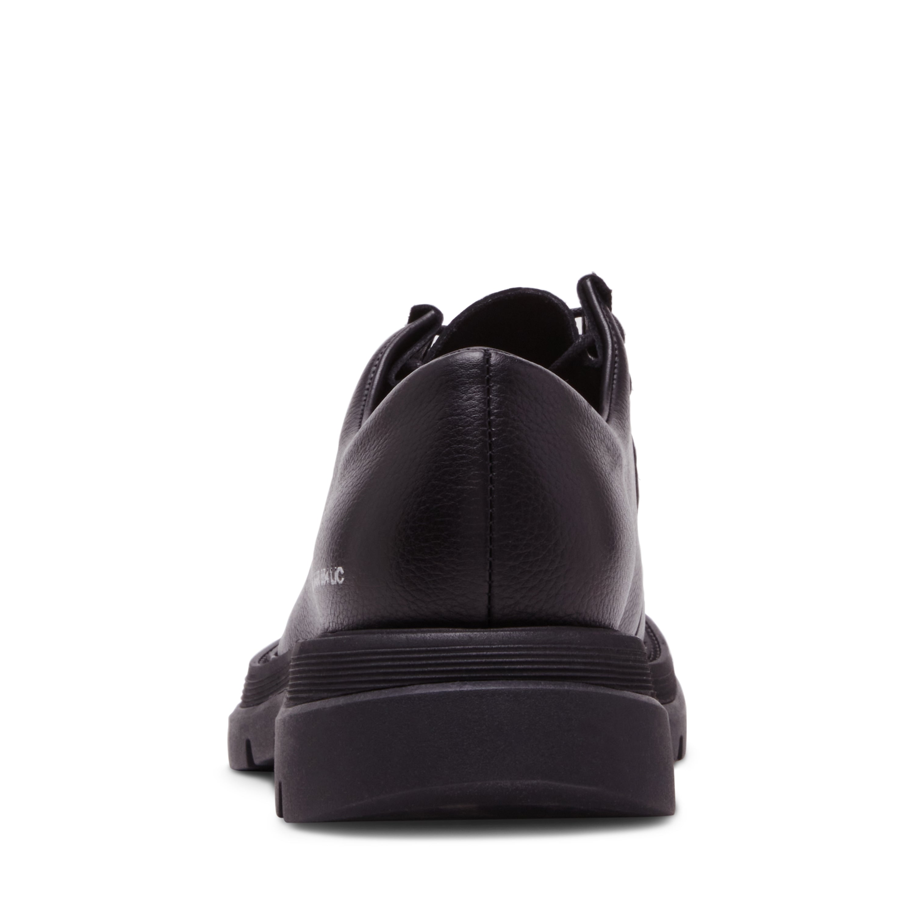 Steve Madden Reice Mocassins Homme Cuir Noir Grainé