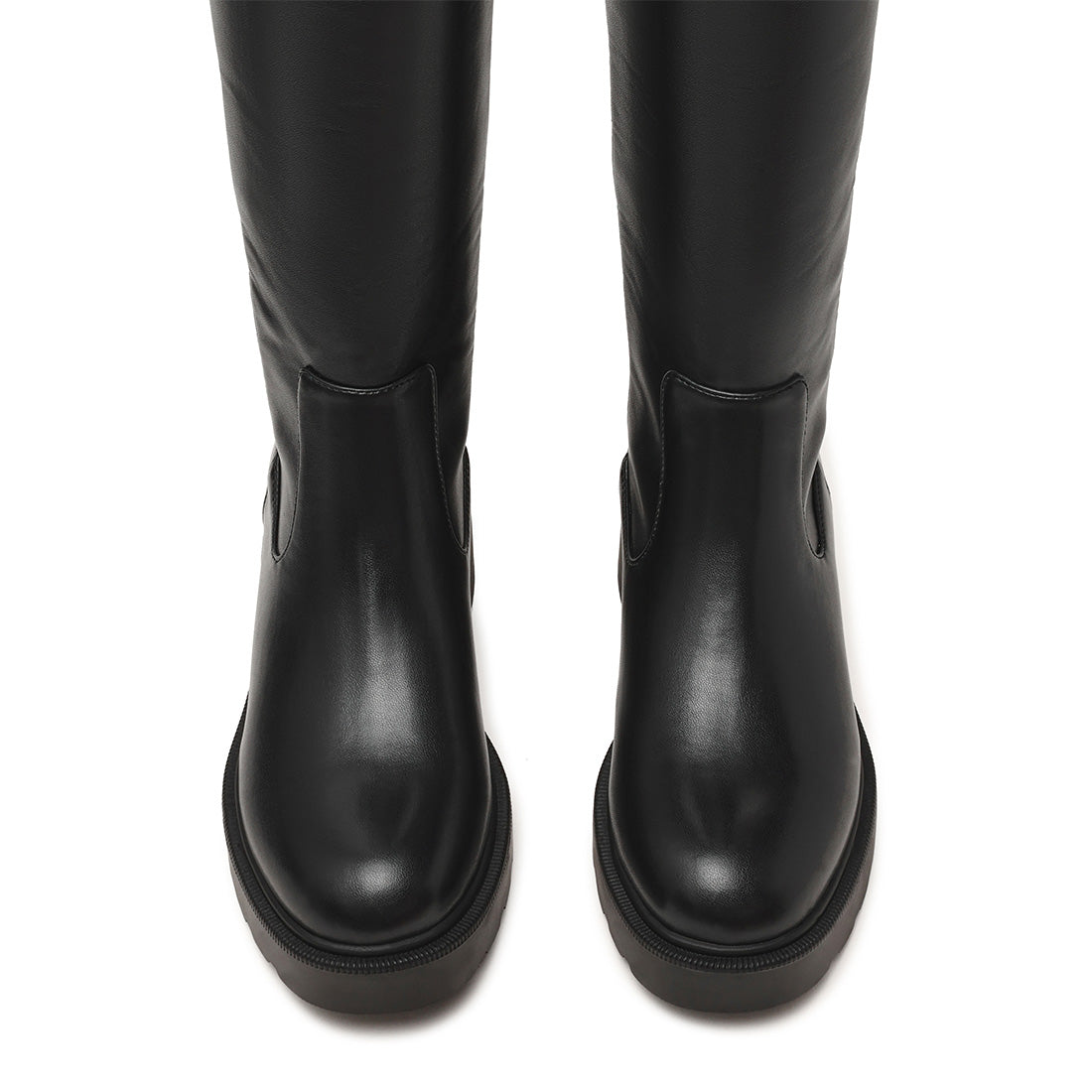 Steve Madden Axel botte noire talon 4 cm