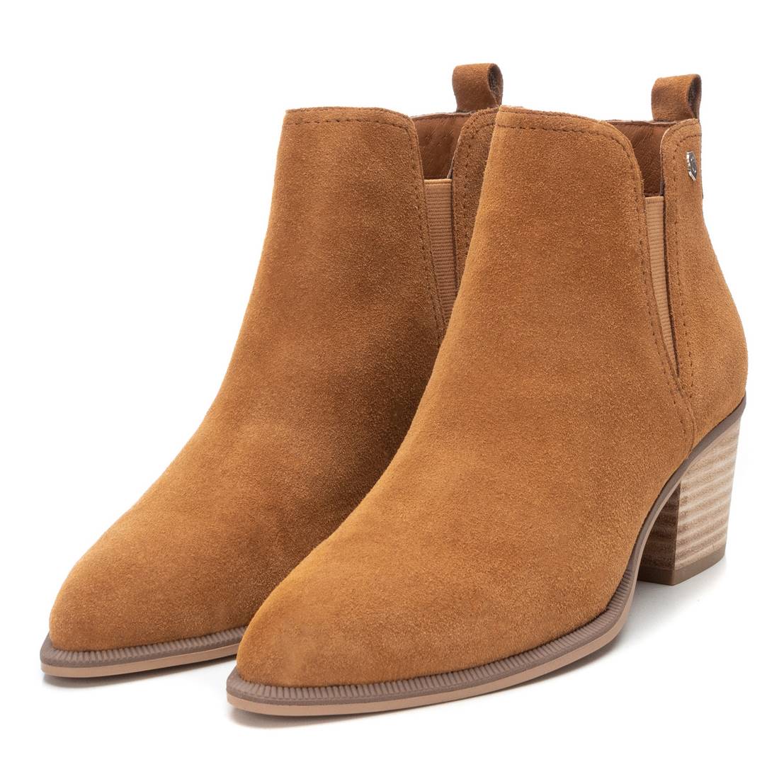 Carmela 16061903 bottine femme suède marron talon 6 cm