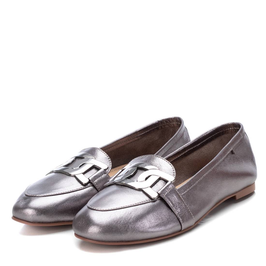 Carmela 16049906 ballerines cuir gris talon plat