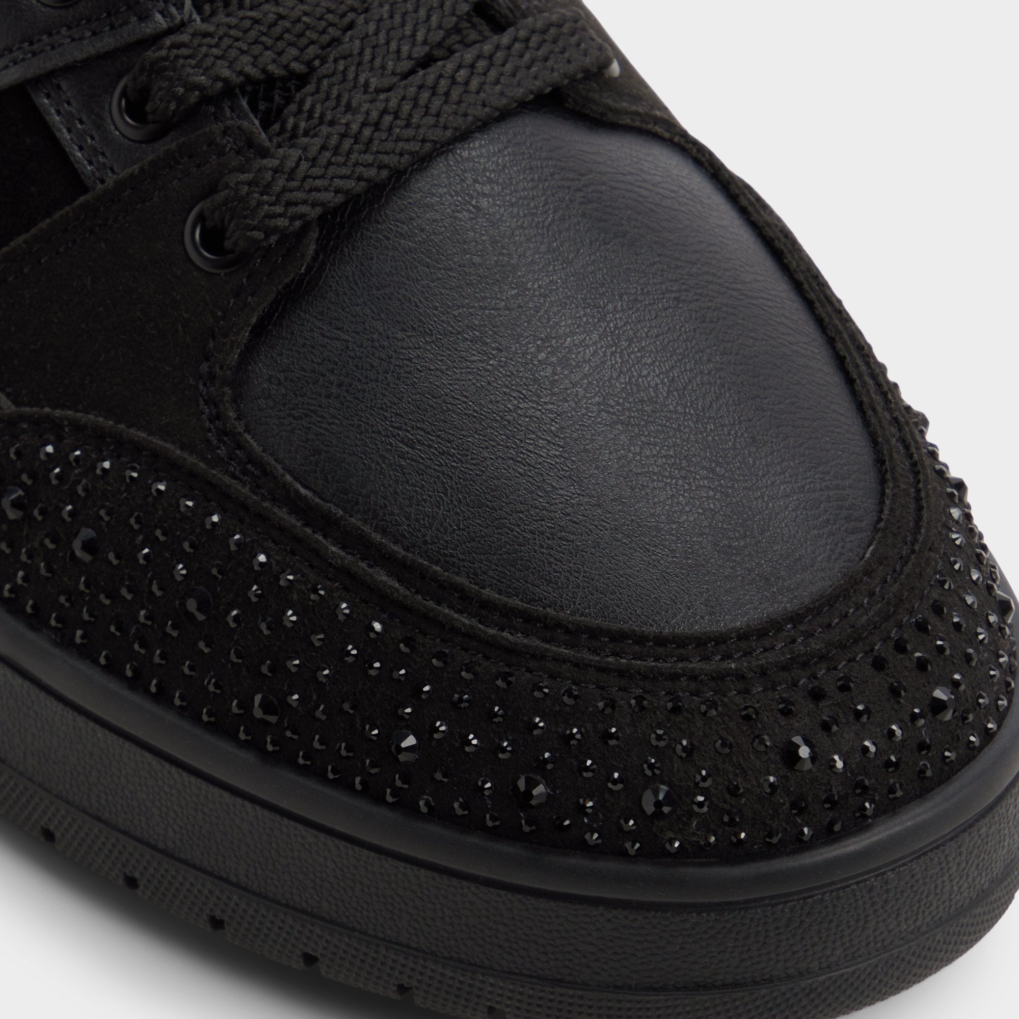ALDO Kian baskets basses noires cuir suède