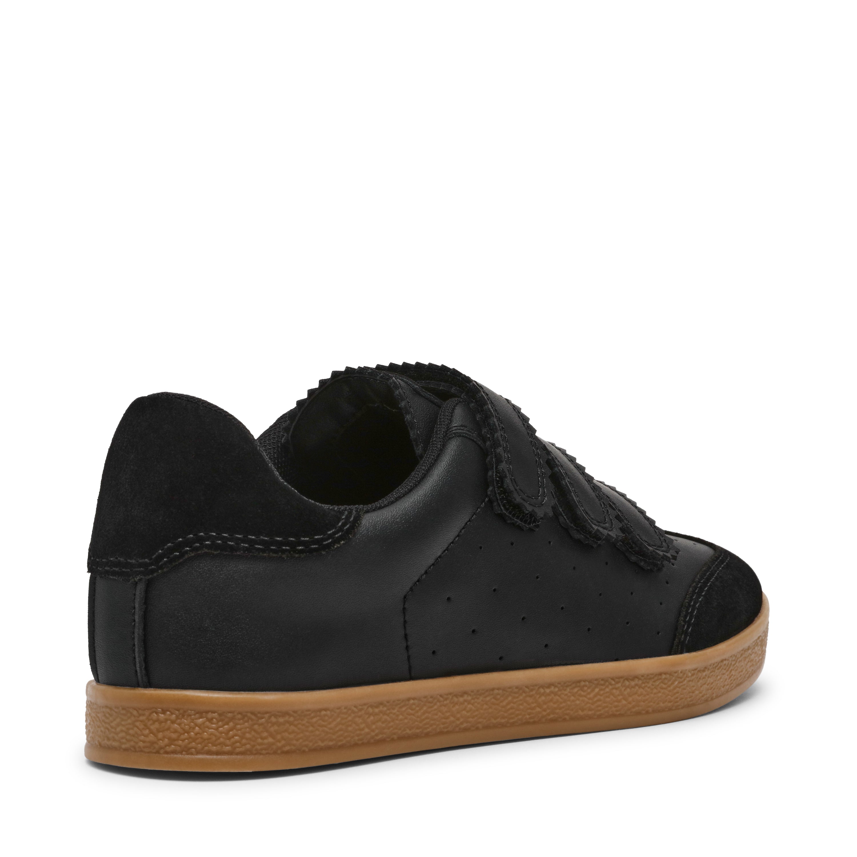 Steve Madden Daybreak basket noire cuir velcro