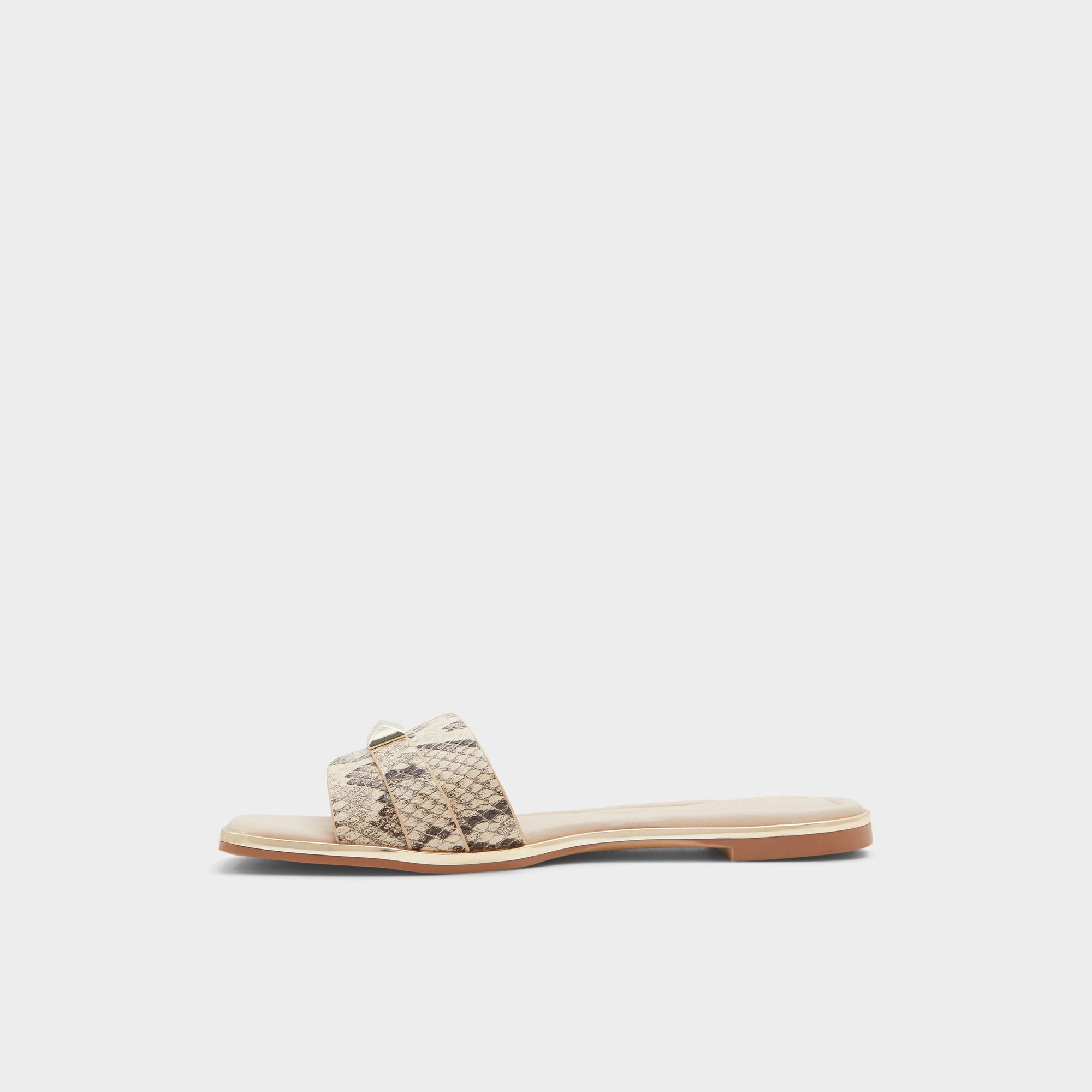 ALDO Darine mules plates effet serpent