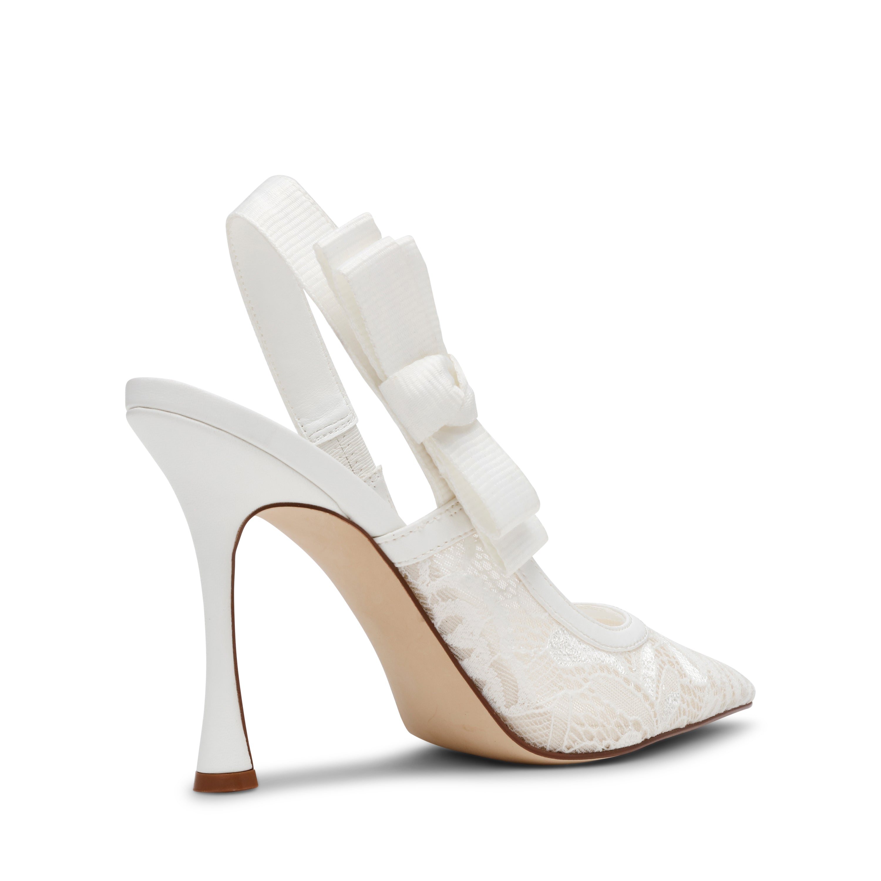 Steve Madden Brylie-L escarpins dentelle blanche mariée