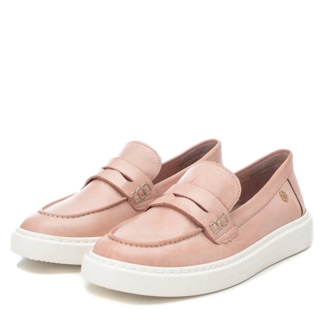 Carmela 16064004 mocassins cuir marron semelle sport