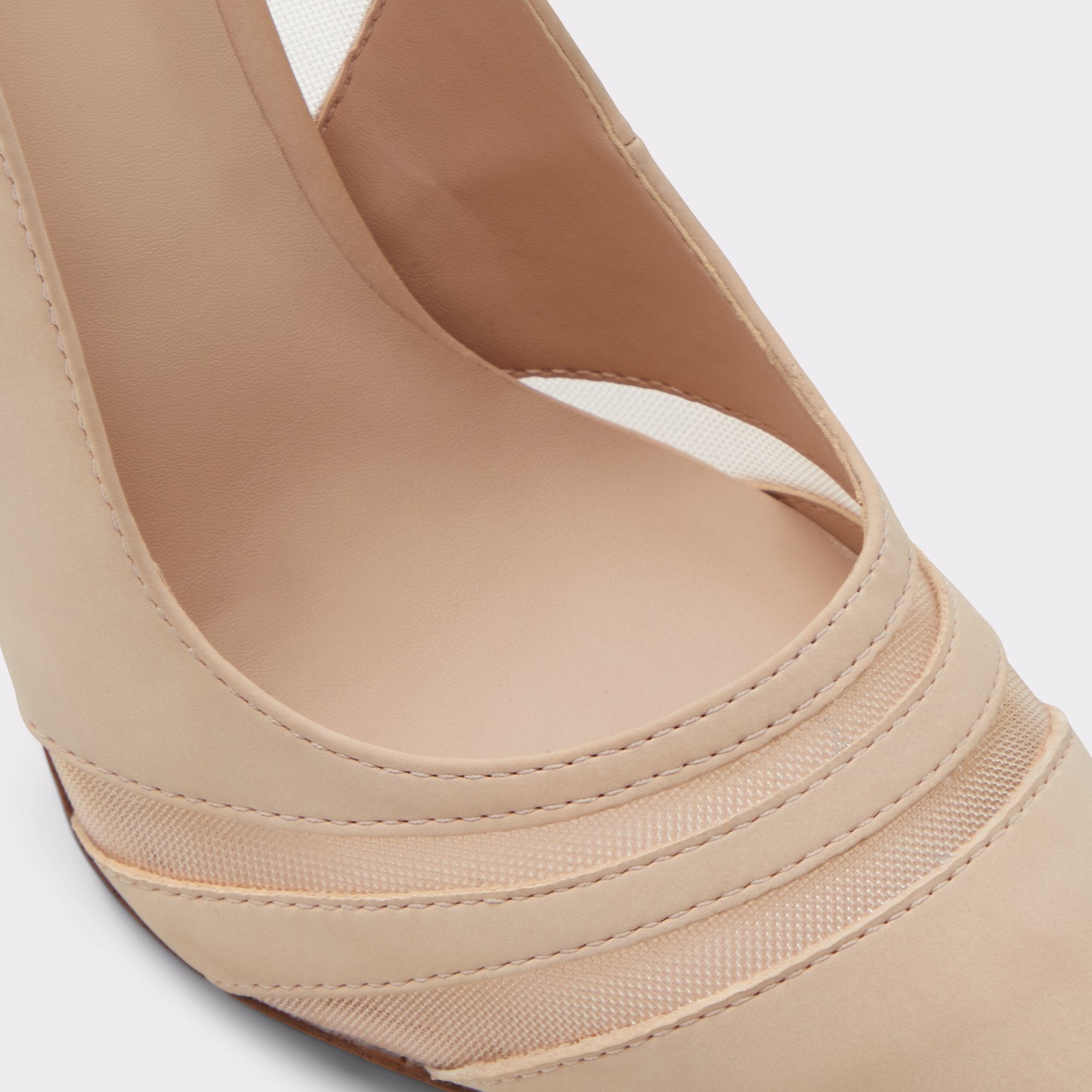 ALDO Lisaa escarpins nude maille talon