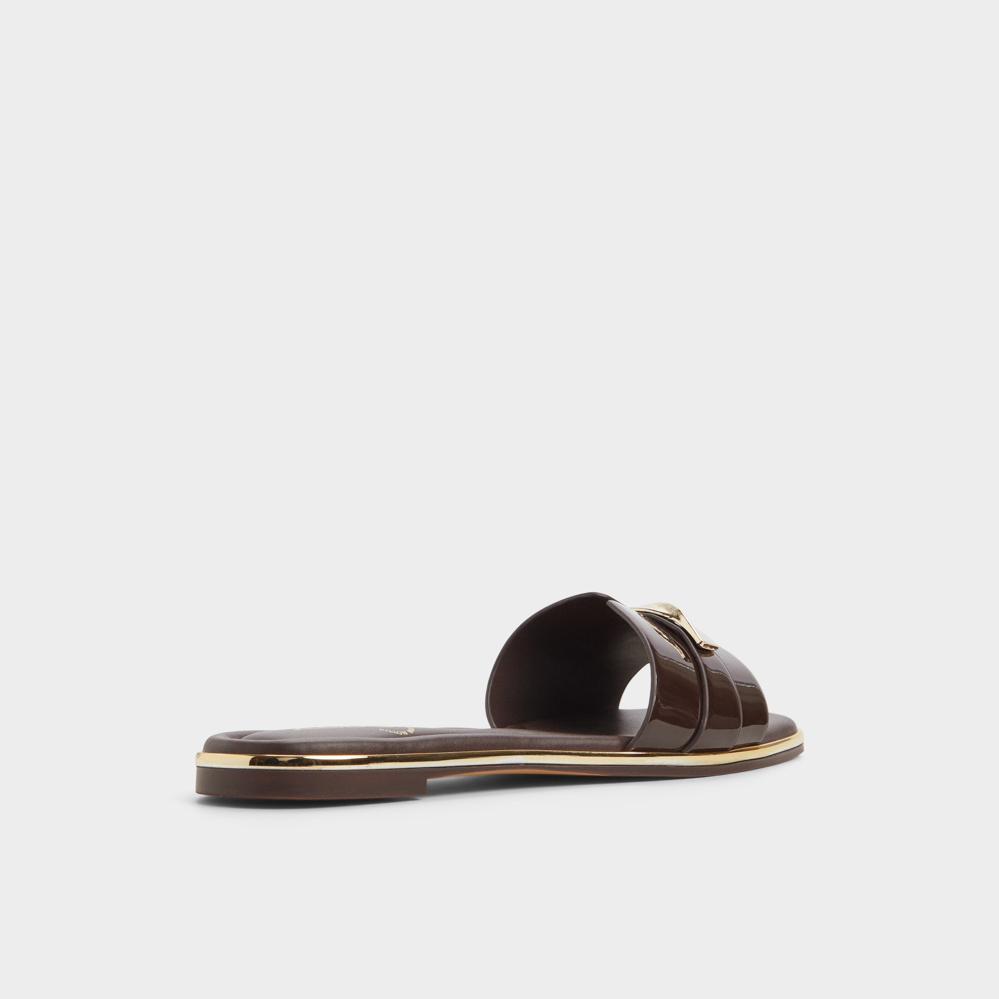 ALDO Darlina sandales plates cuir marron