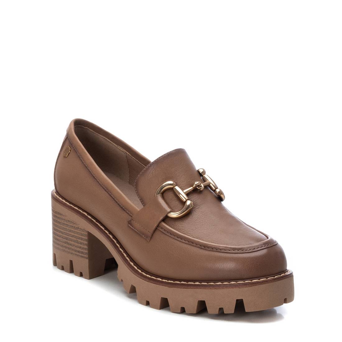 Carmela 16112902 mocassin femme cuir marron 6 cm