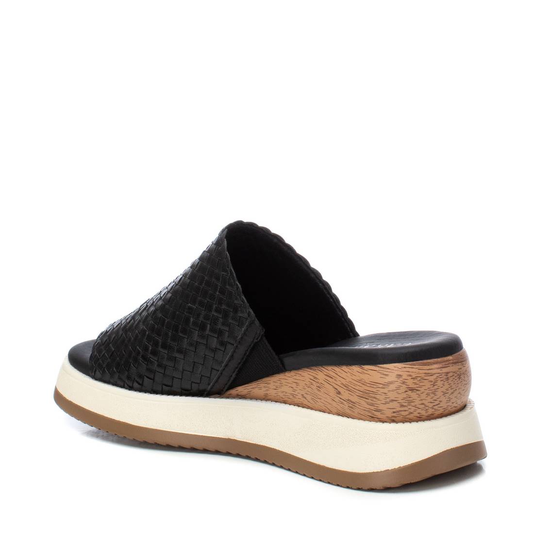 Carmela 16154702 sandales compensées cuir noir