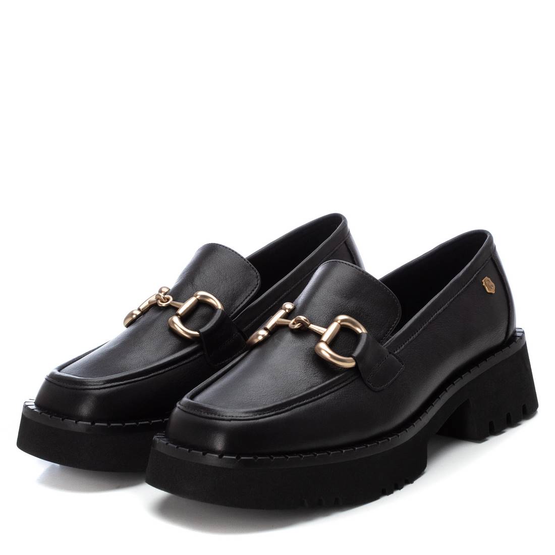 Carmela 16116301 mocassins femme noir cuir