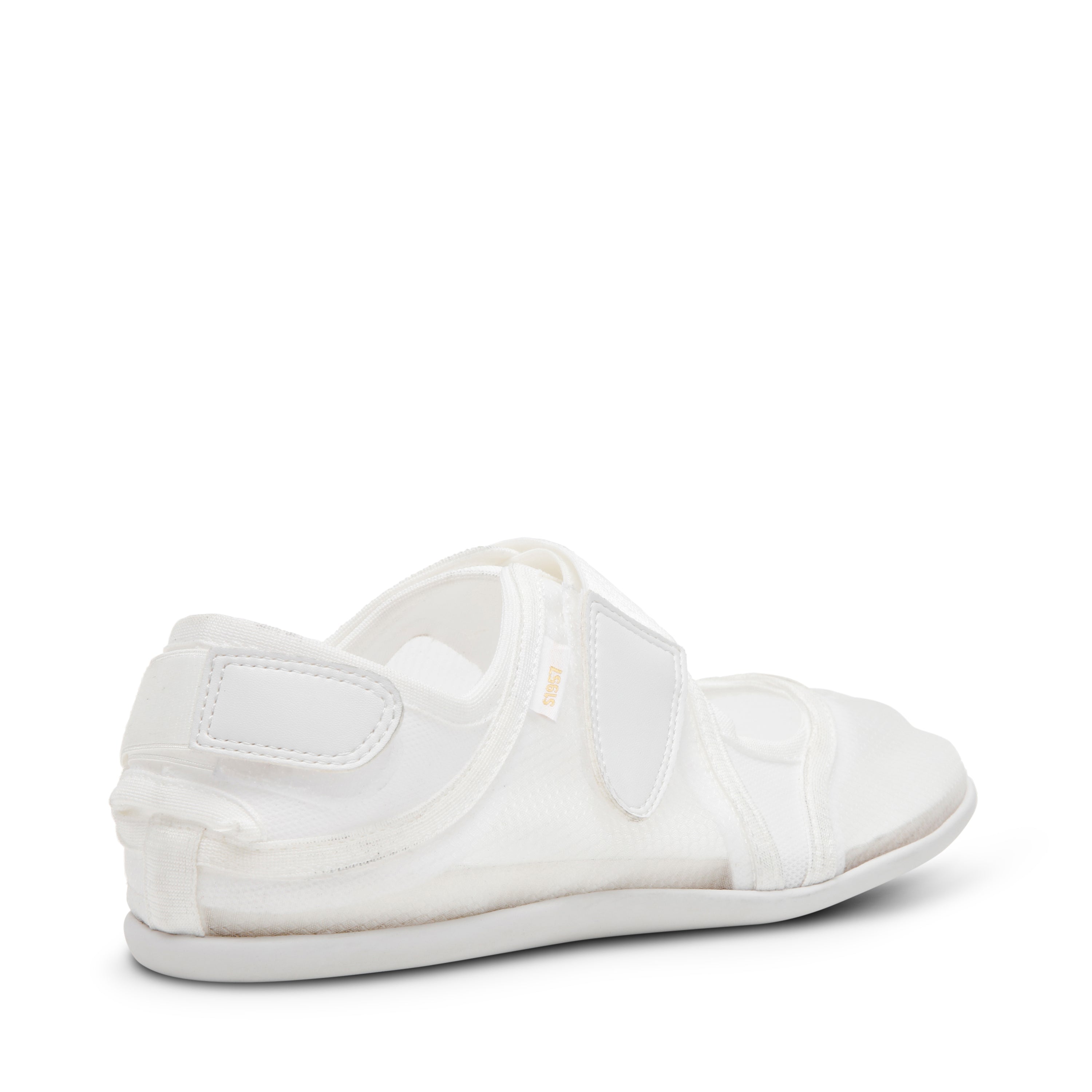 Steve Madden Rapid-Mesh ballerines blanc bride 1 cm
