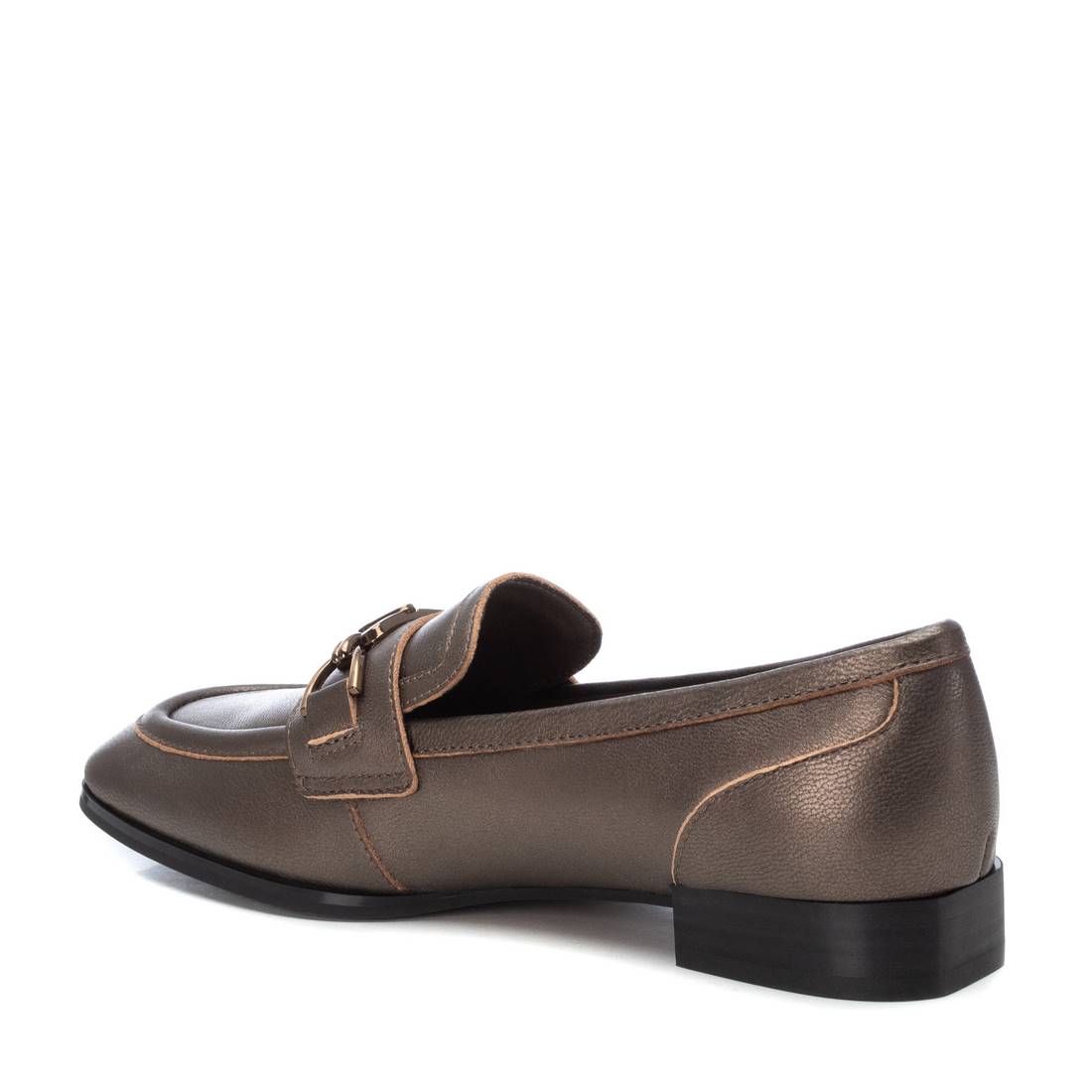 Carmela 16198601 mocassins cuir gris plat