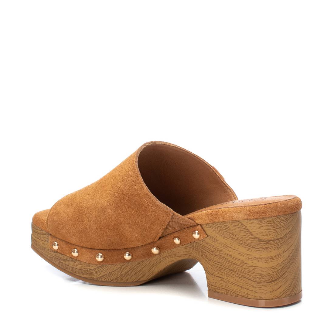 Carmela 16161201 sandales cuir marron talon moyen
