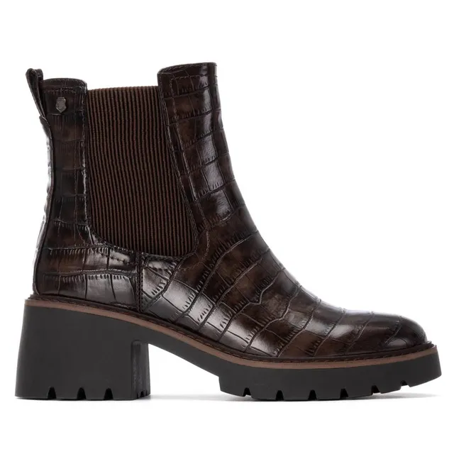 Carmela 16256301 bottines femme marron talon moyen