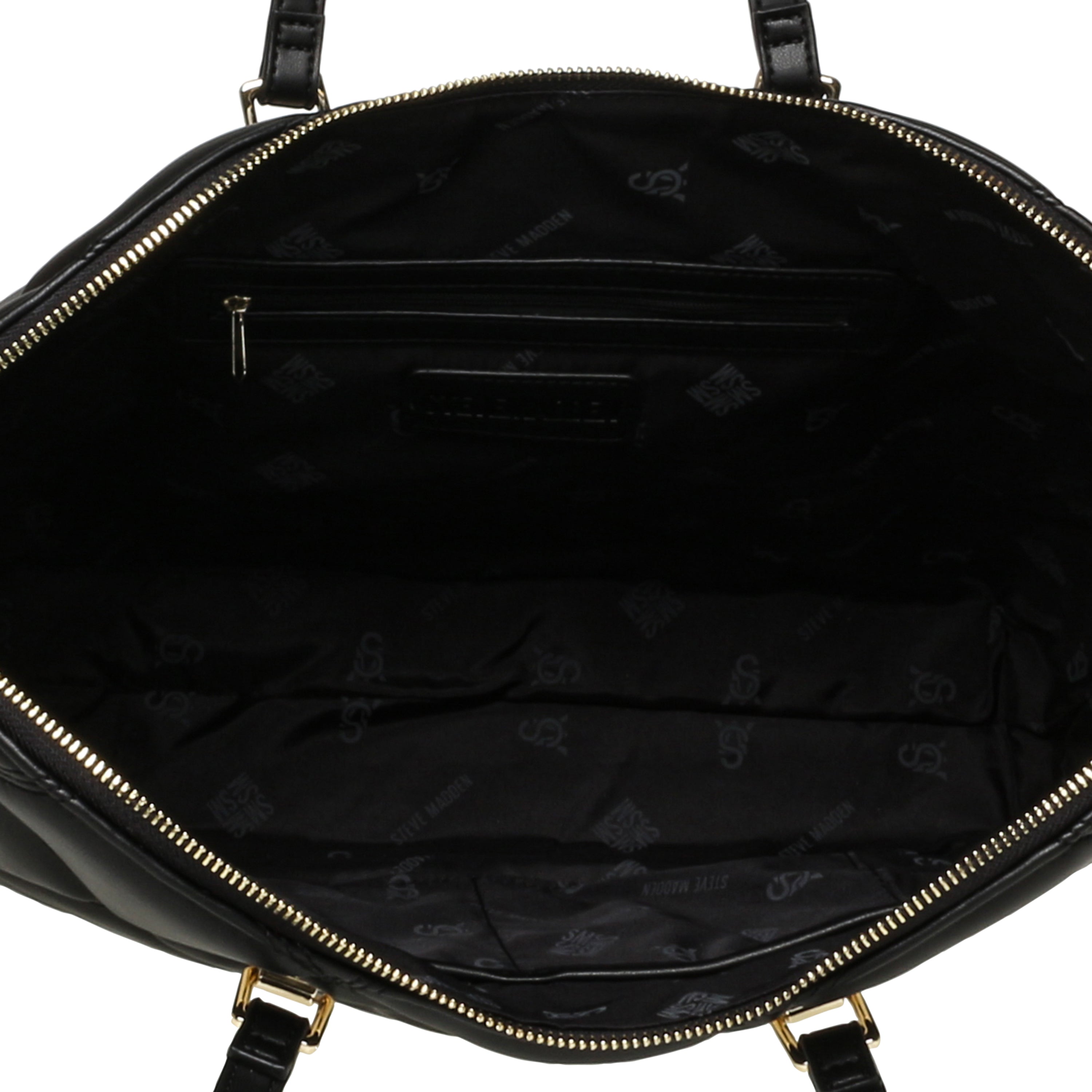 Steve Madden Bvuse sac cabas noir doré synthétique