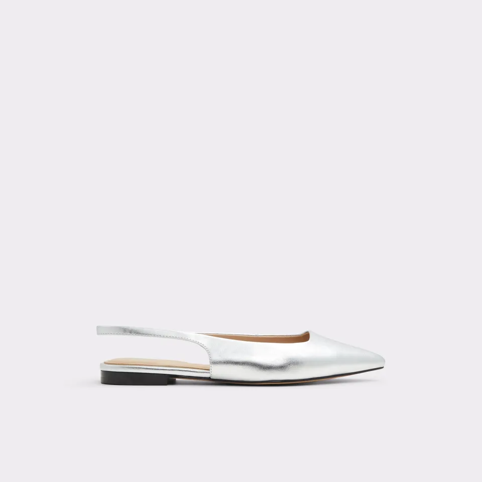 ALDO Valegyn ballerines slingback métallisées