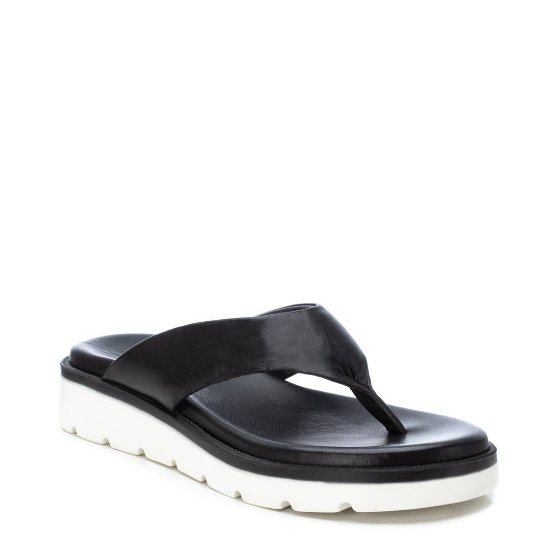 Carmela 16082807 sandales femme noires cuir