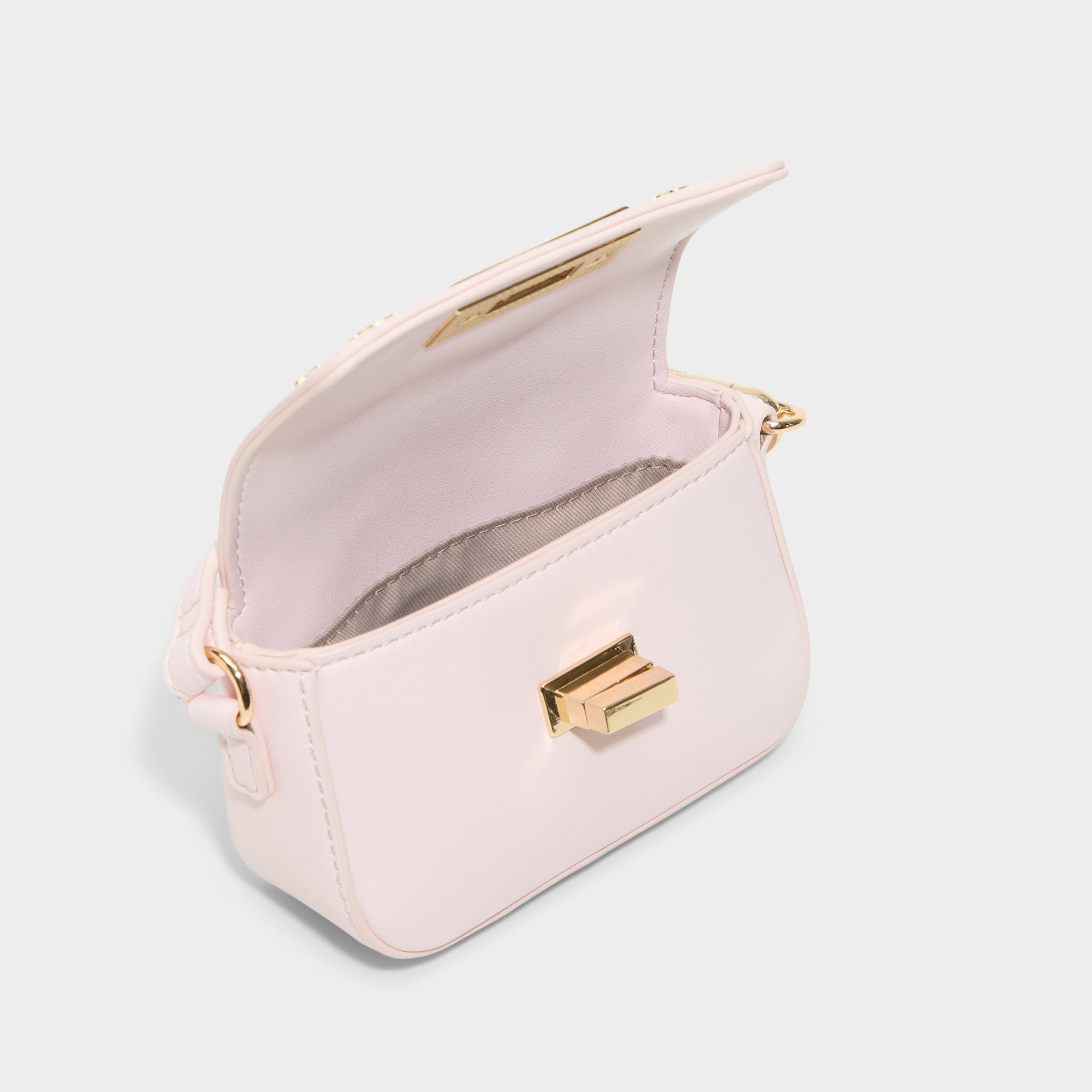 ALDO Minibellee mini sac rose poudré fleuri